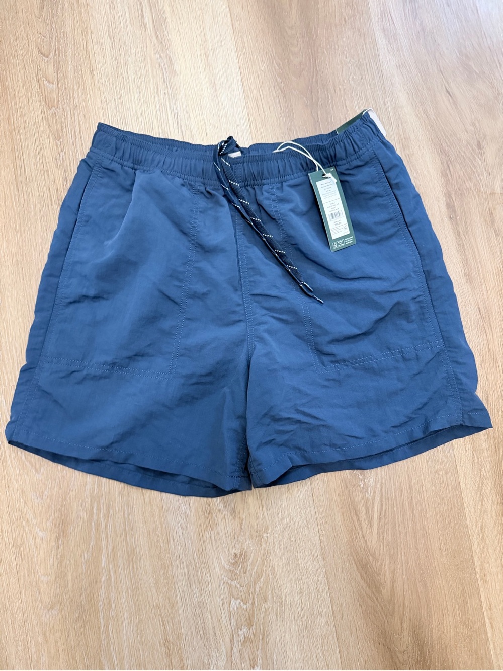 Alpine Design Navy Blue Men's pull on short with Drawstring